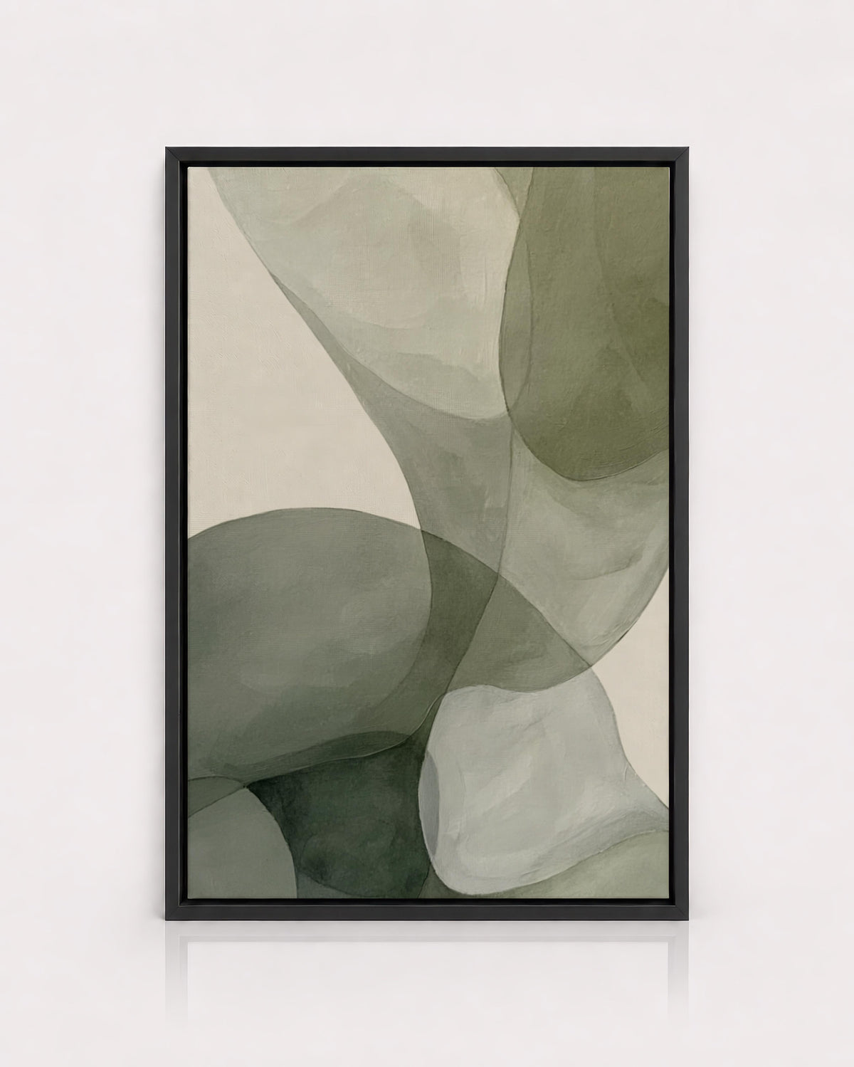 Sage Green Organic Abstract