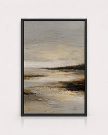 Beige Abstract Landscape