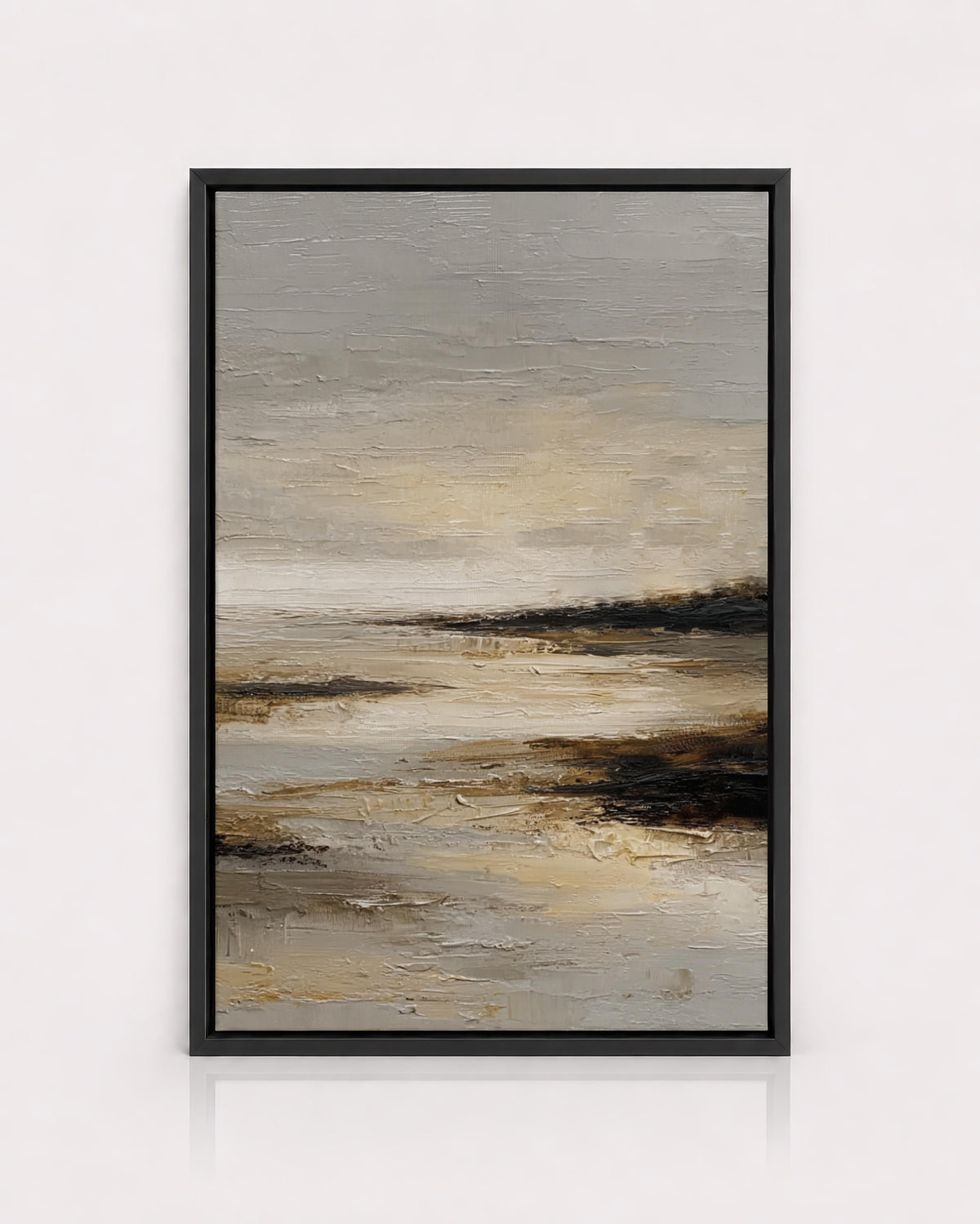 Beige Abstract Landscape