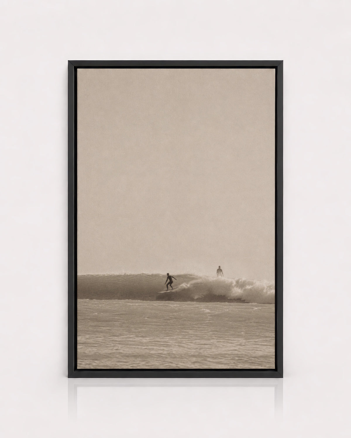 Neutral Surfer Coastal Print