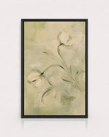 Sage Green Floral Print