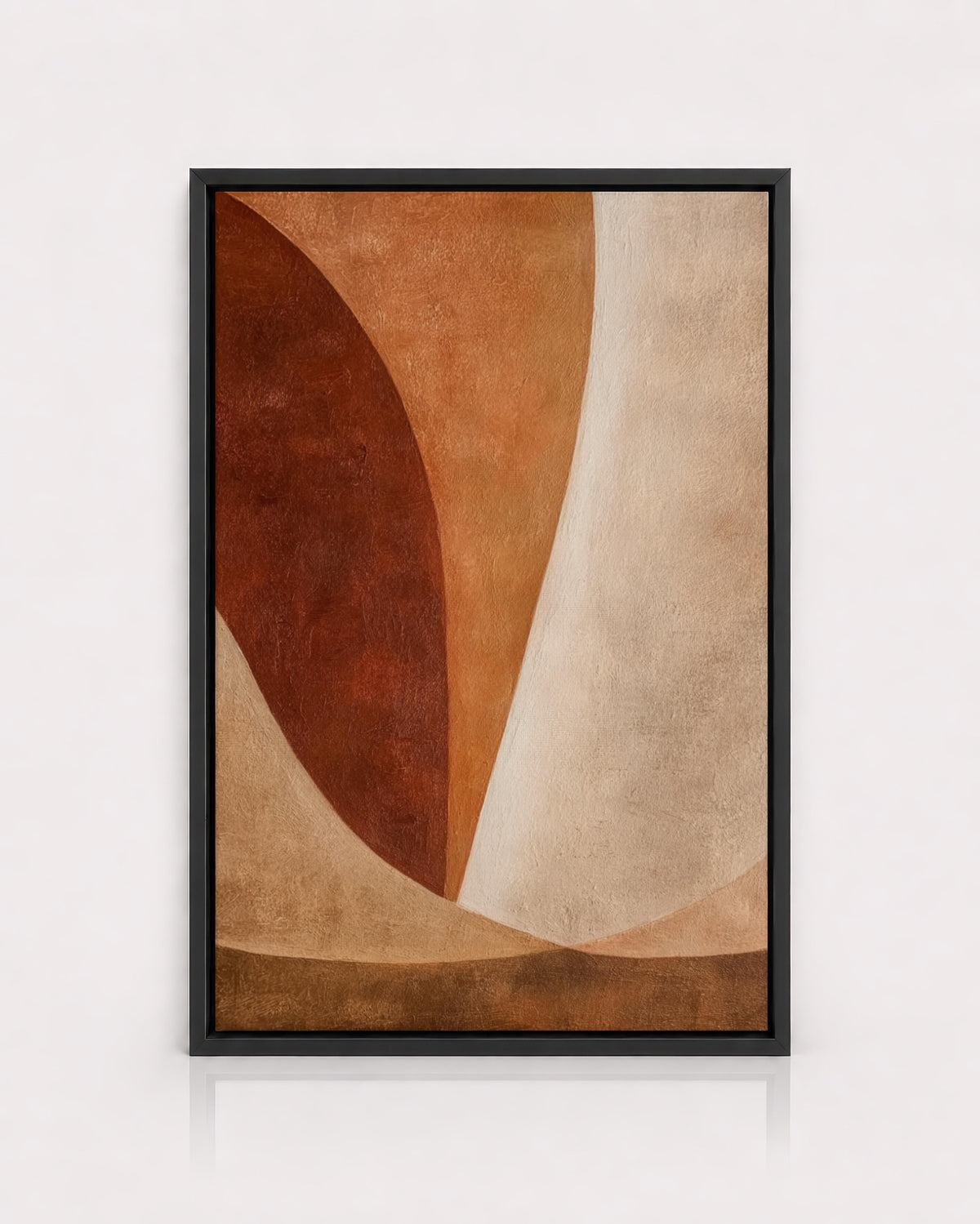 Terracotta Beige Organic Abstract