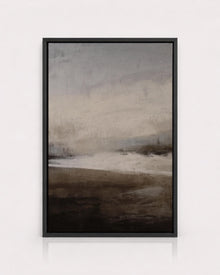 Moody Neutral Abstract Landscape