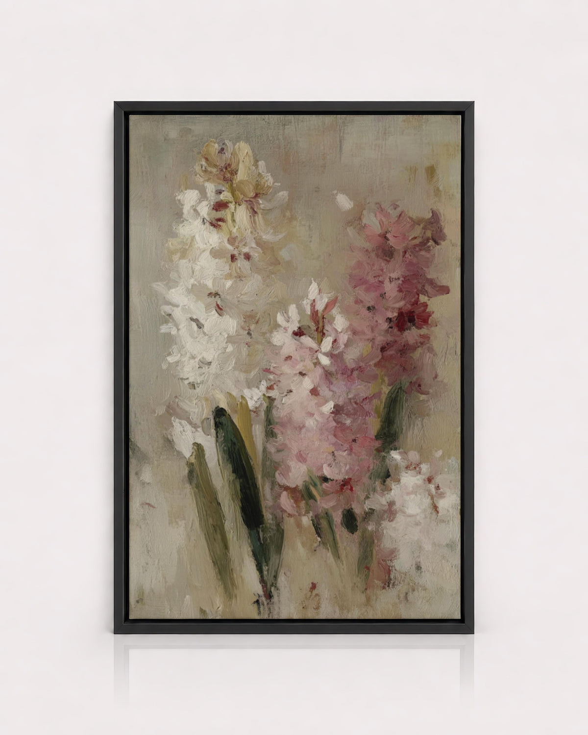 Blush Pink Floral Painting