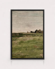 Green Countryside Landscape Print