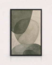 Sage Green Organic Abstract