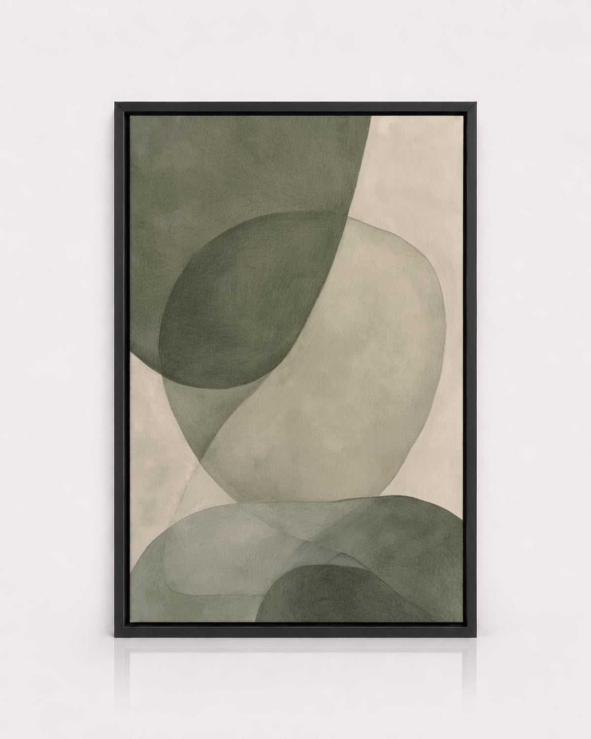 Sage Green Organic Abstract