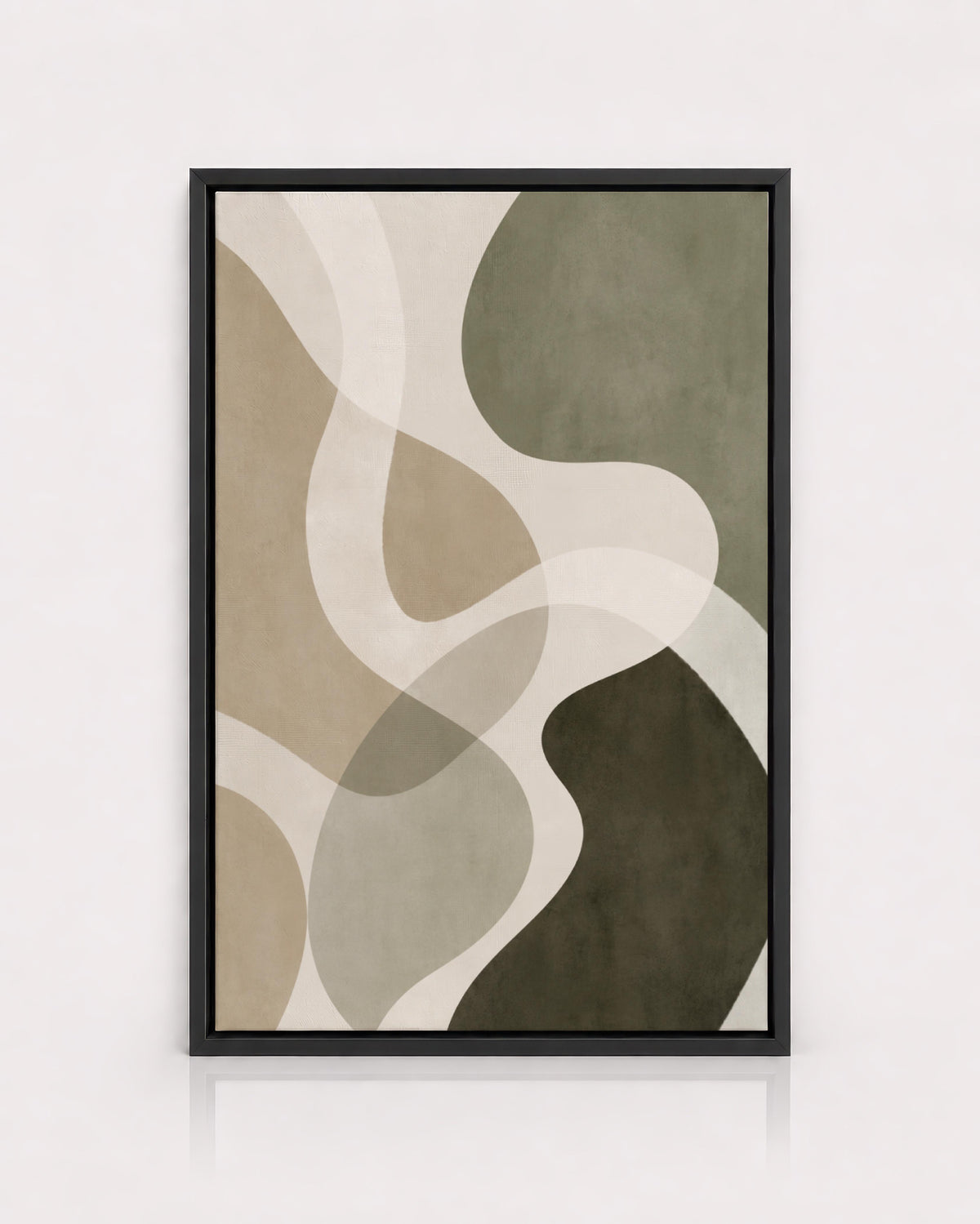 Sage Green Organic Abstract
