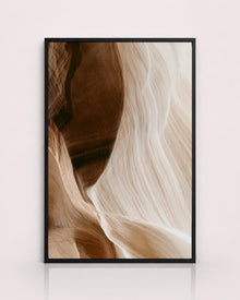 Brown Beige Organic Abstract