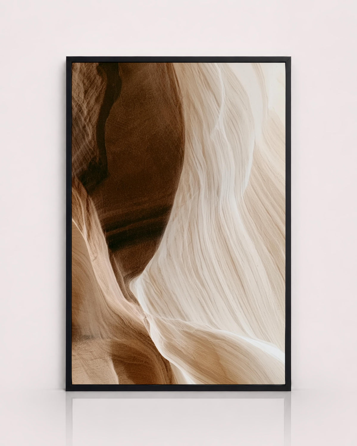 Brown Beige Organic Abstract