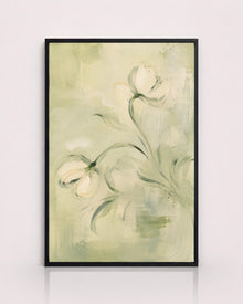Sage Green Floral Print