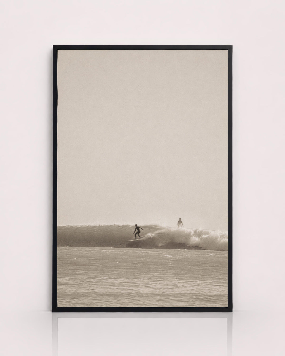 Neutral Surfer Coastal Print