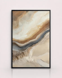 Neutral Textured Abstract Art