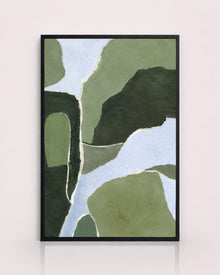 Sage Green Textured Abstract
