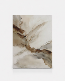 Neutral Abstract Watercolor Print