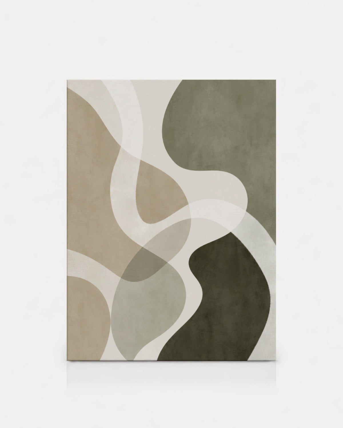 Sage Green Organic Abstract