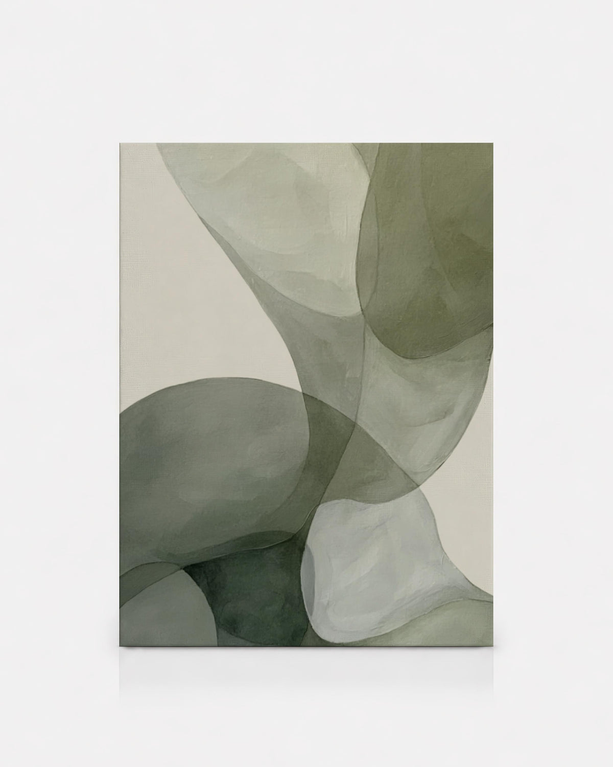 Sage Green Organic Abstract