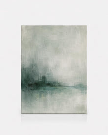 Soft Sage Abstract Landscape