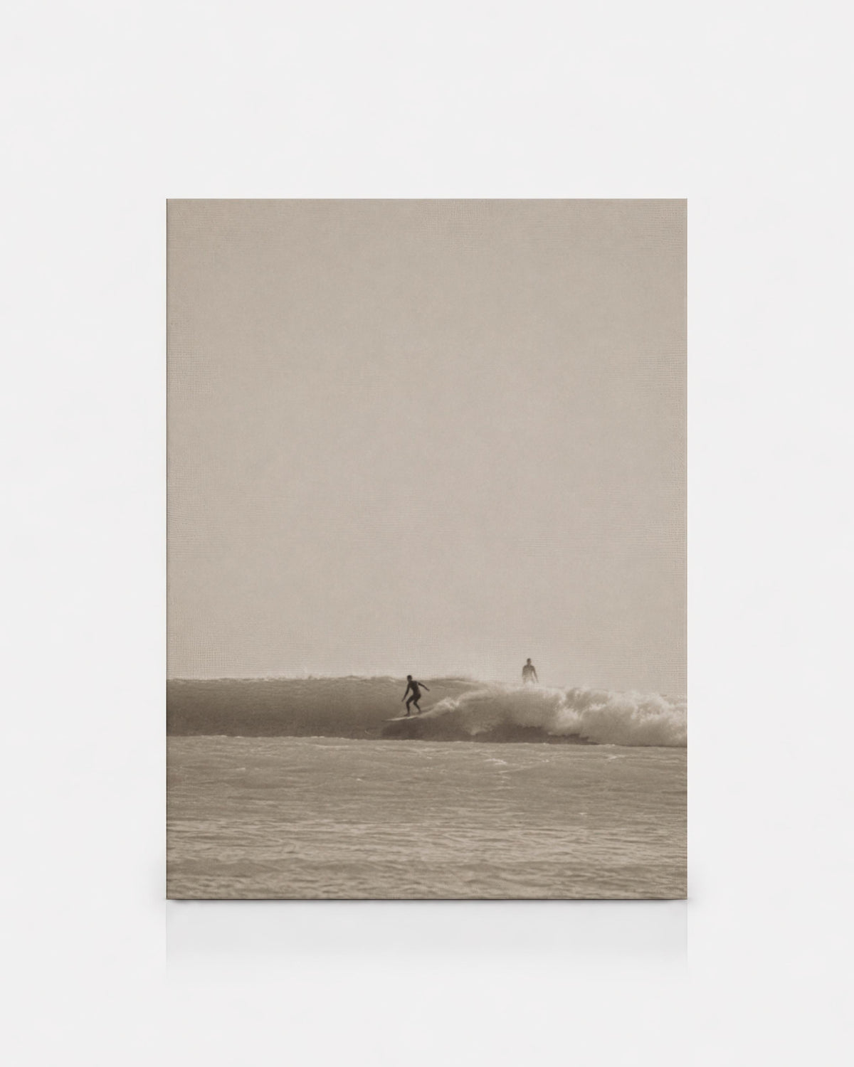 Neutral Surfer Coastal Print