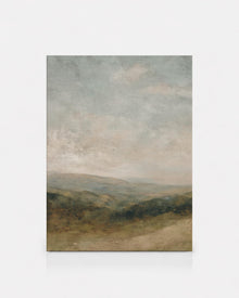 Moody Neutral Mountain Landscape