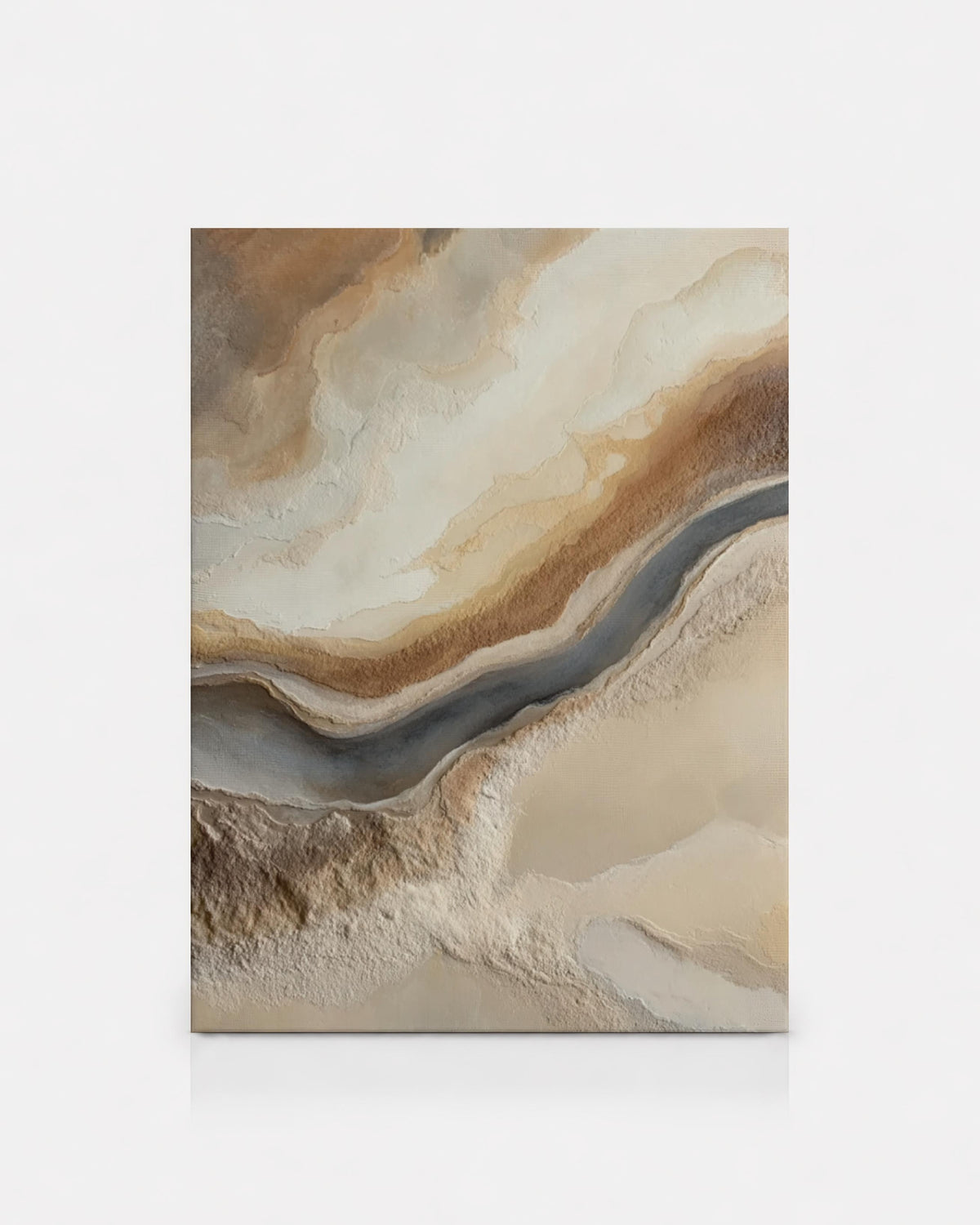 Neutral Textured Abstract Art