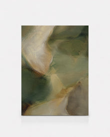 Moody Green Neutral Abstract