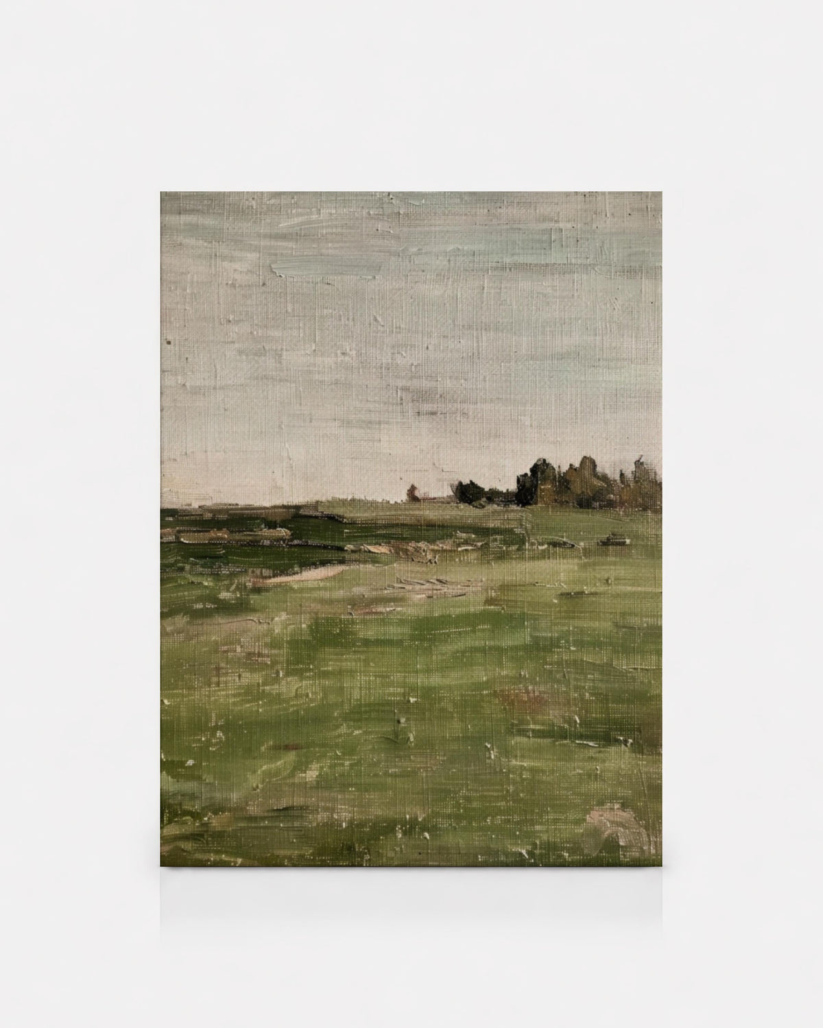 Green Countryside Landscape Print