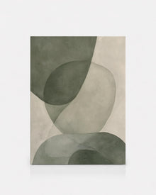 Sage Green Organic Abstract