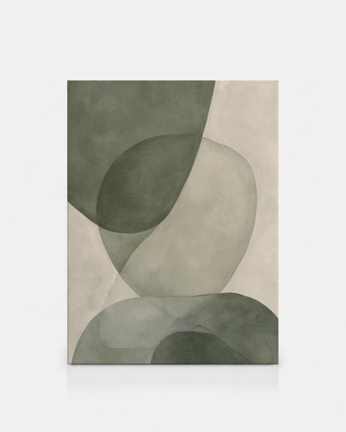 Sage Green Organic Abstract
