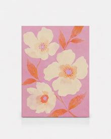 Pink Floral Botanical Print