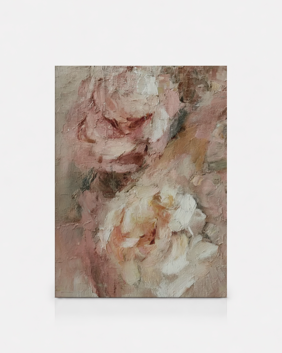 Blush Pink Floral Wall Art