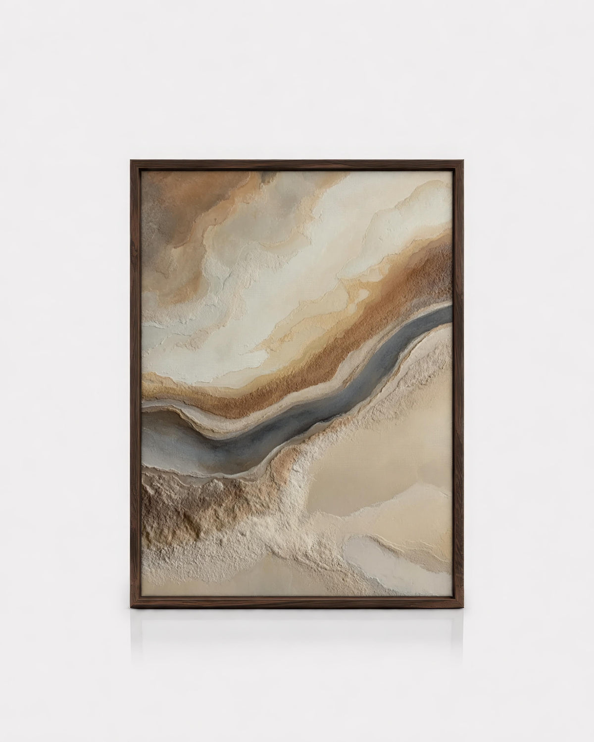 Neutral Textured Abstract Art
