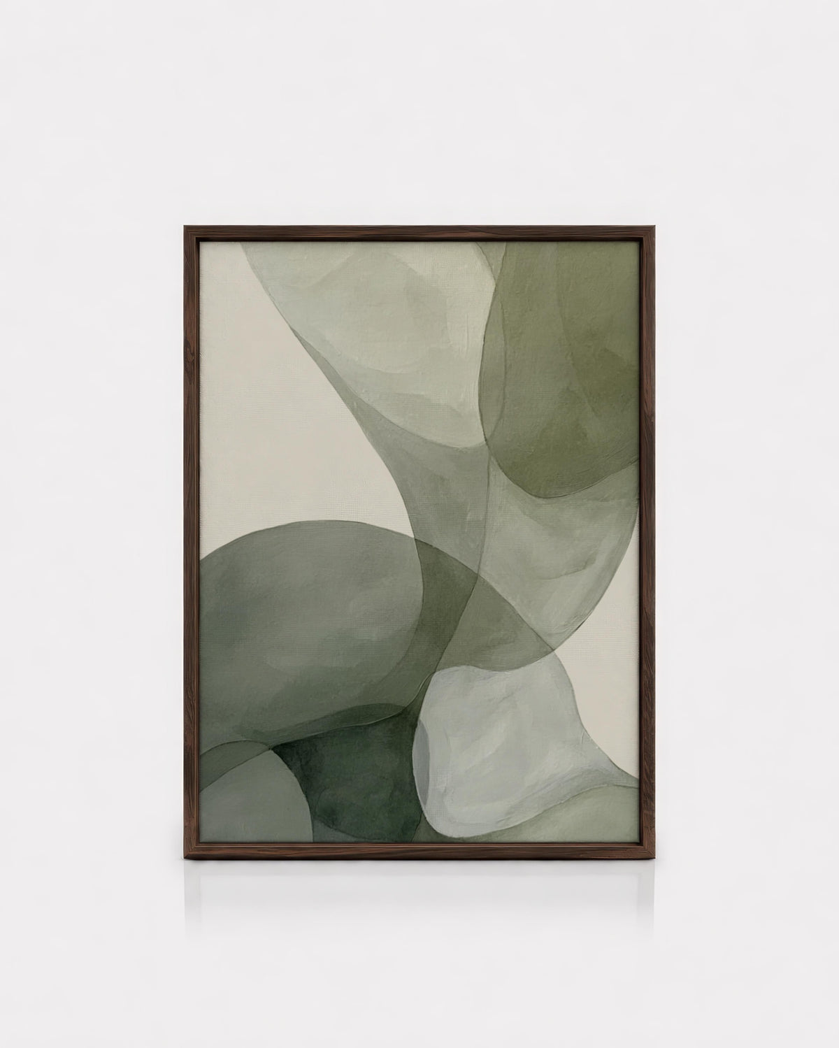 Sage Green Organic Abstract