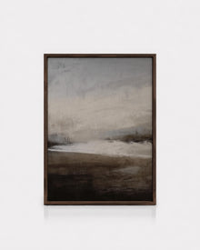 Moody Neutral Abstract Landscape