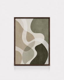 Sage Green Organic Abstract