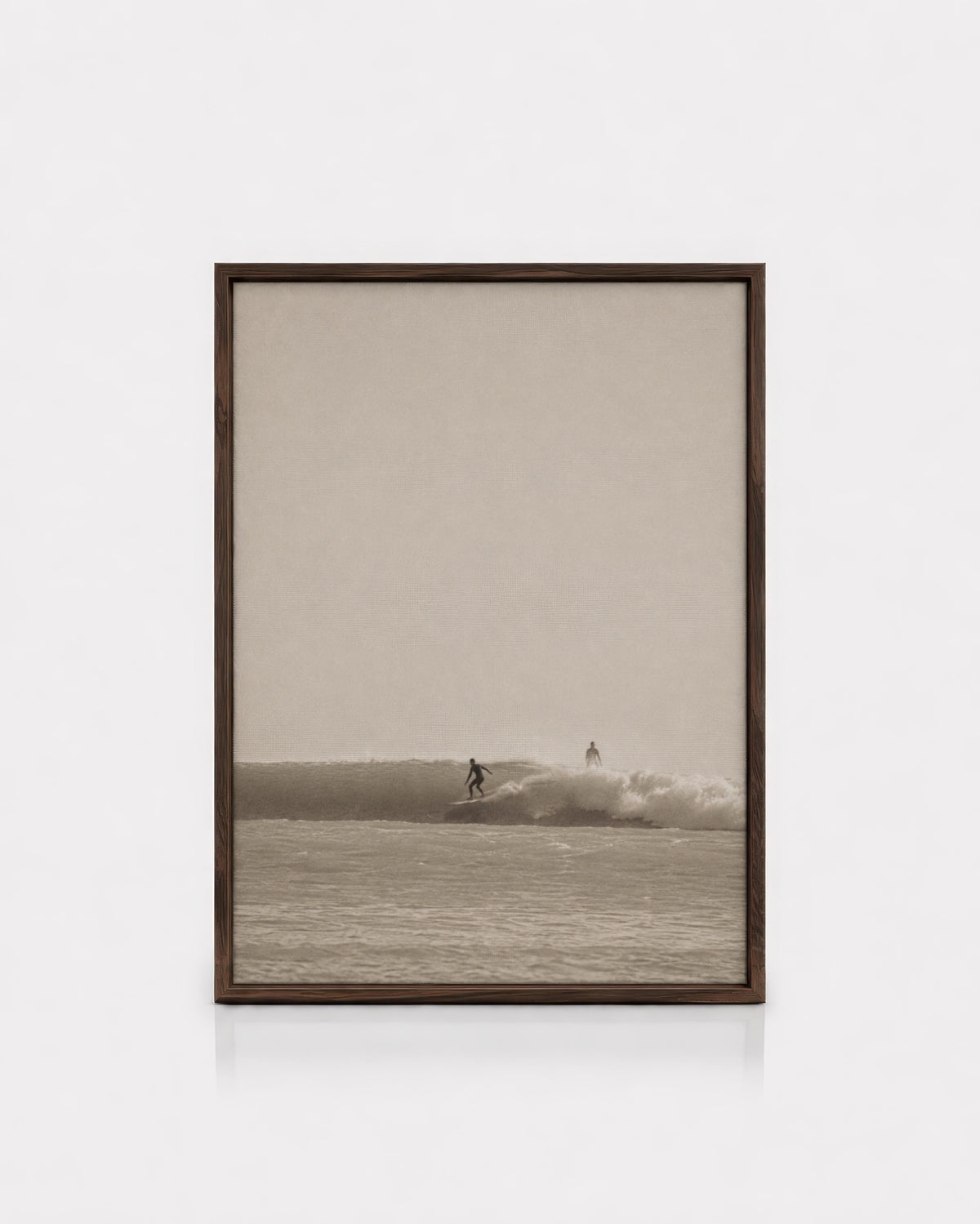 Neutral Surfer Coastal Print