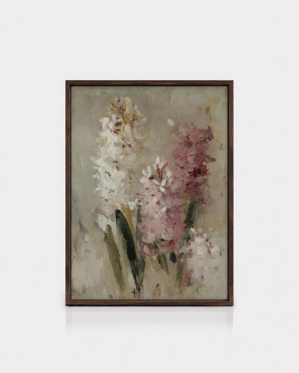 Blush Pink Floral Painting