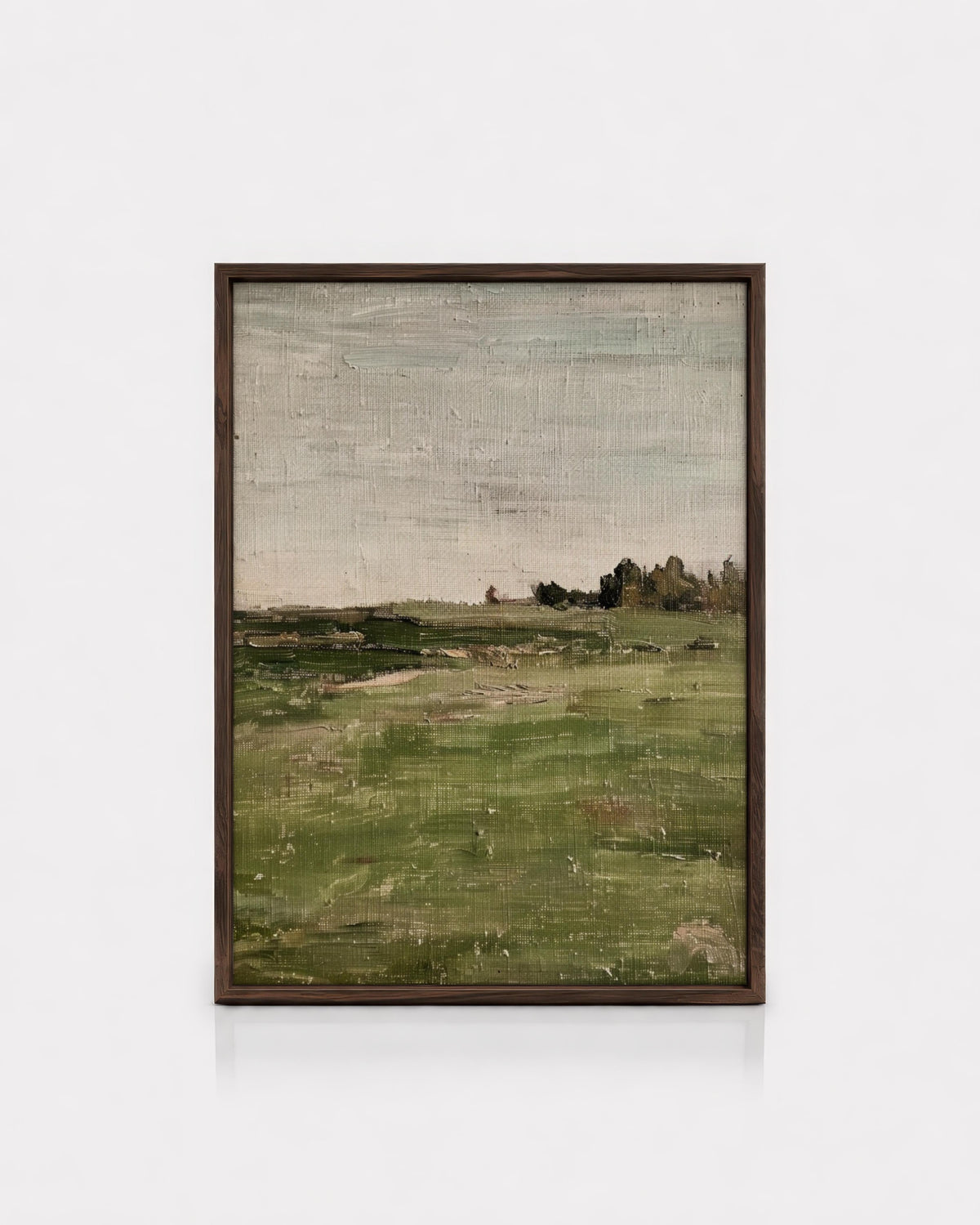 Green Countryside Landscape Print