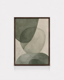Sage Green Organic Abstract