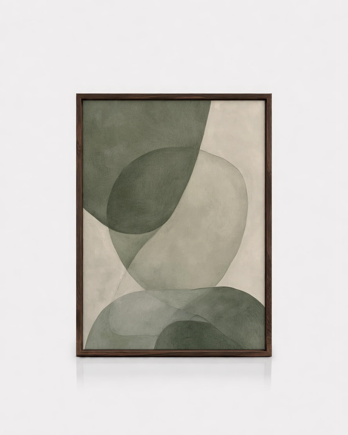 Sage Green Organic Abstract