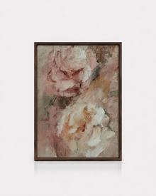 Blush Pink Floral Wall Art