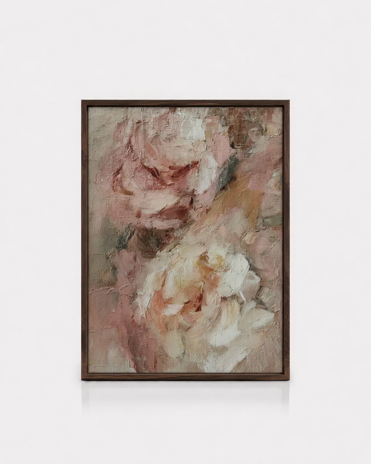 Blush Pink Floral Wall Art