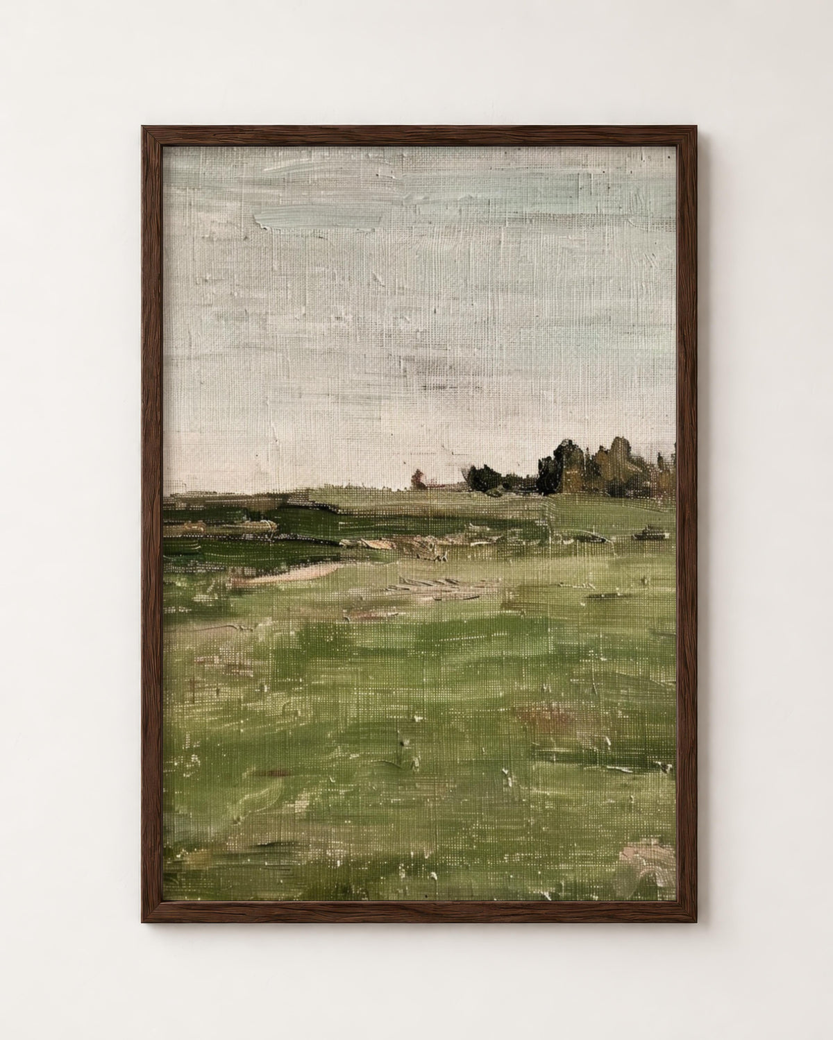Green Countryside Landscape Print