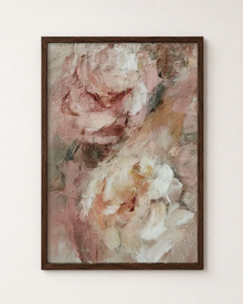 Blush Pink Floral Wall Art