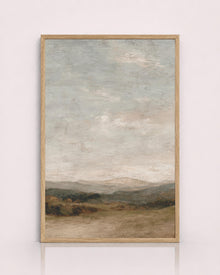 Neutral Moody Landscape Print