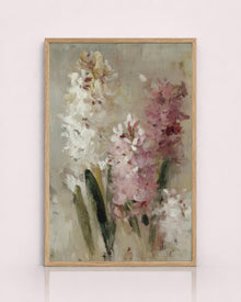 Blush Pink Floral Painting
