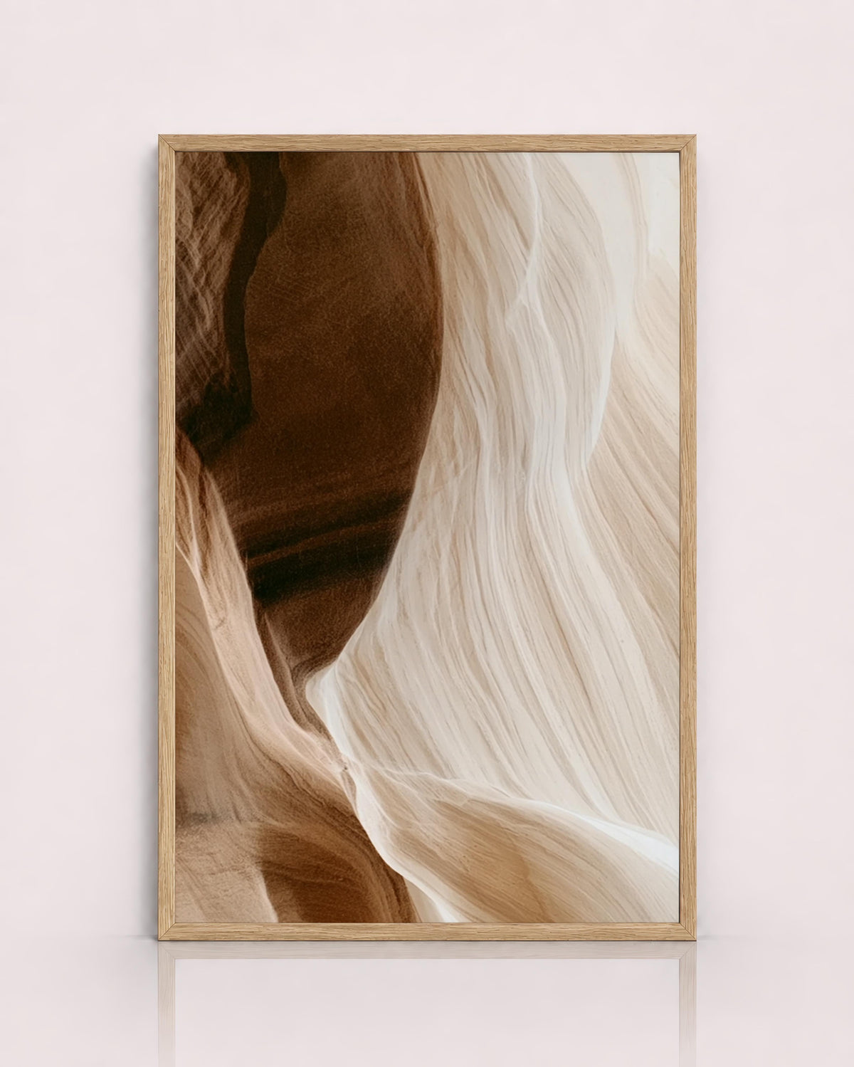 Brown Beige Organic Abstract