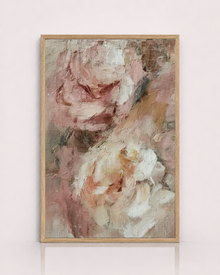 Blush Pink Floral Wall Art