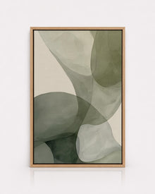Sage Green Organic Abstract