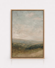 Moody Neutral Mountain Landscape